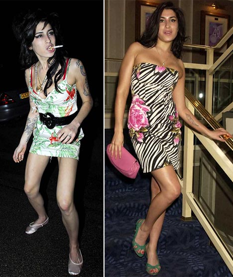 amy winehouse before and after crack
